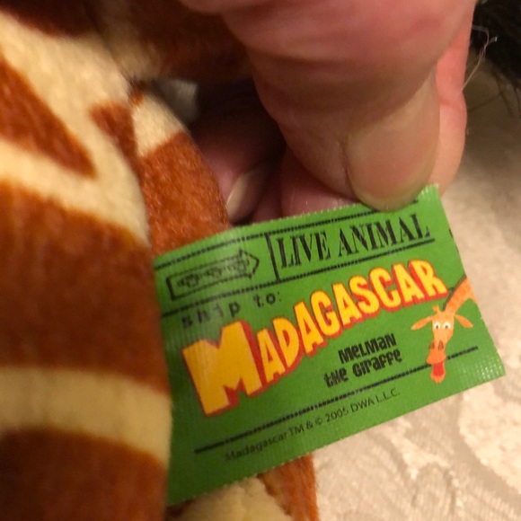 RARE MADAGASCAR PLUSH GIRAFFE MELMAN ORIGINAL MOVIE MEMORABILIA 15” - #015 - Picture 2 of 7